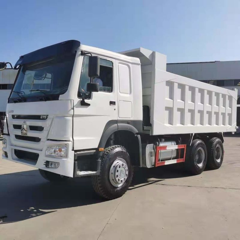 Camión de basura usado Howo 371 375 6x4 Sinotruk Tipper de segunda mano 8x4 A la venta