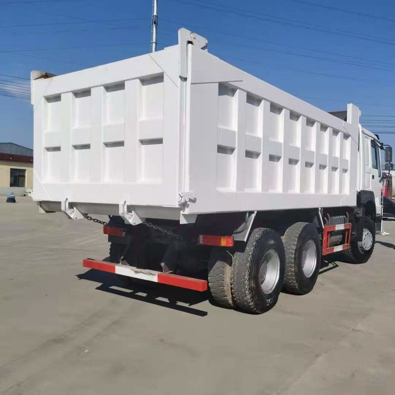 Camión de basura usado Howo 371 375 6x4 Sinotruk Tipper de segunda mano 8x4 A la venta