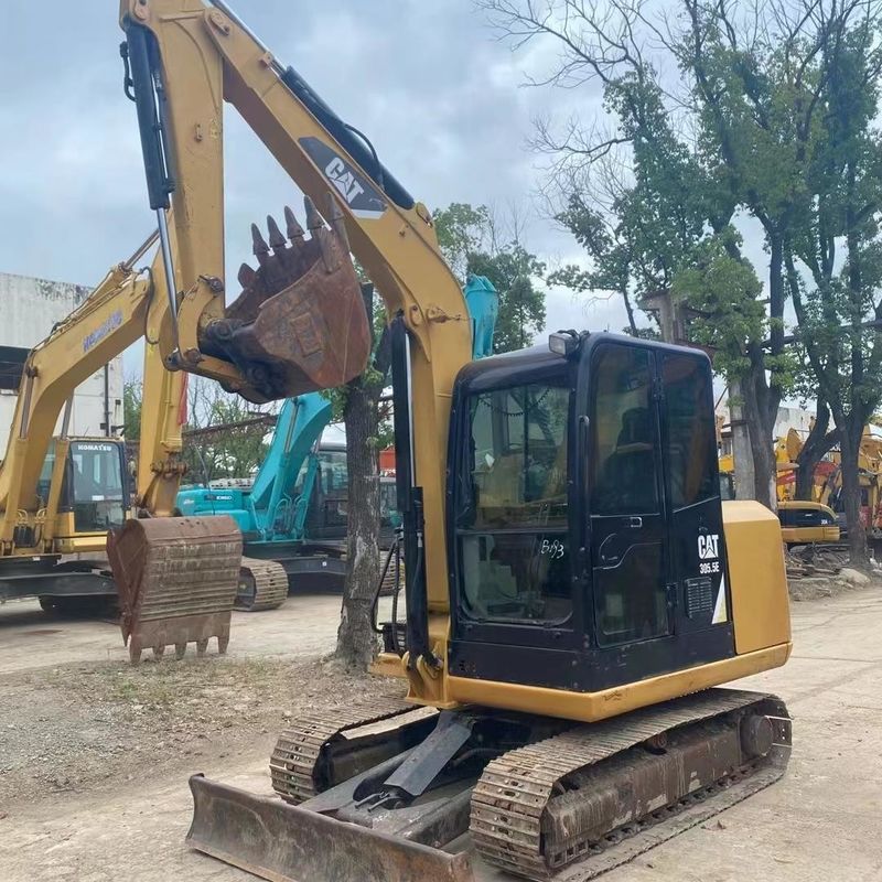 Excavadora Caterpillar usada CAT305.5E excavadora de tipo pequeño de 5 toneladas