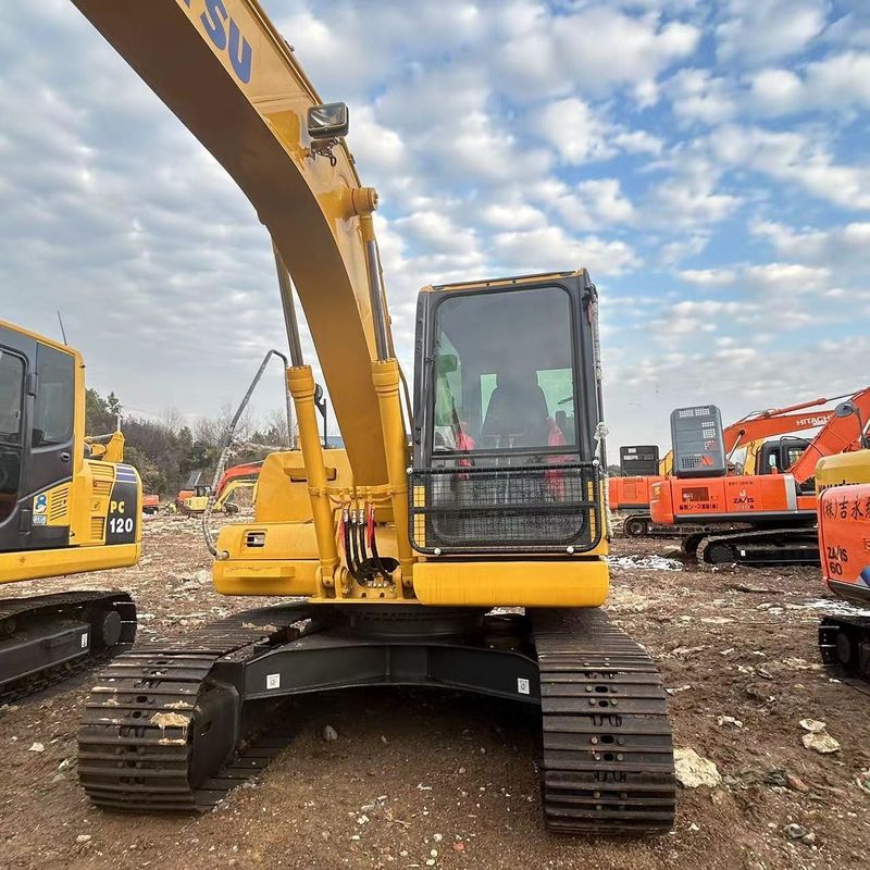 Excavadora Komatsu PC110 de segunda mano de 11 toneladas de tamaño pequeño