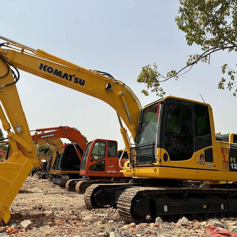 Excavadora Komatsu Digger PC120 de segunda mano de 12 toneladas de tipo pequeño