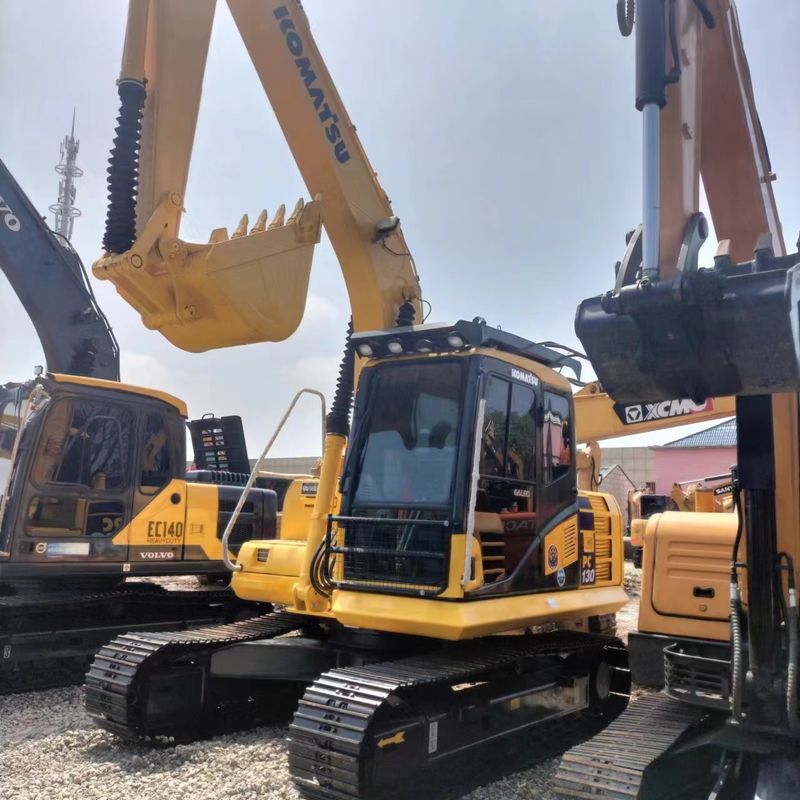 Excavadora Komatsu PC130 de segunda mano de 13 toneladas Excavadora de tipo pequeño