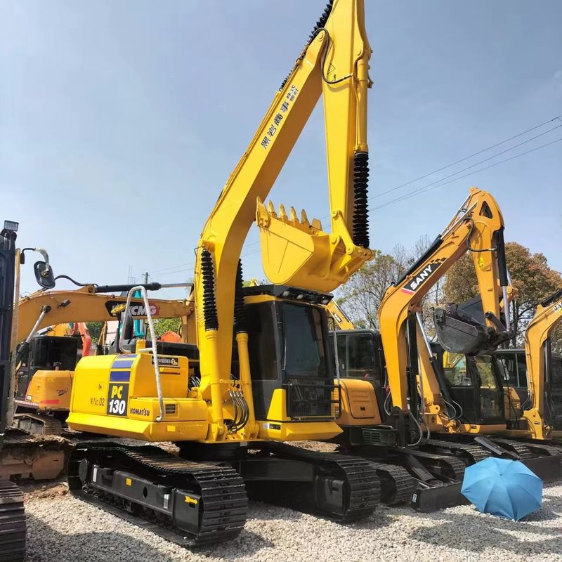 Excavadora Komatsu PC130 de segunda mano de 13 toneladas Excavadora de tipo pequeño