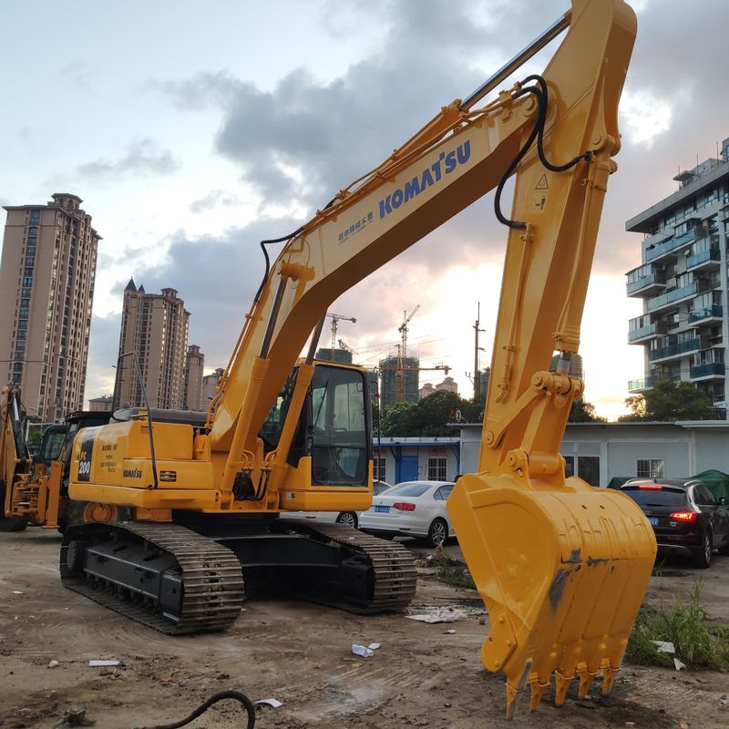 Excavadora Komatsu PC200-7 de segunda mano de 20 toneladas Excavadora de tipo medio