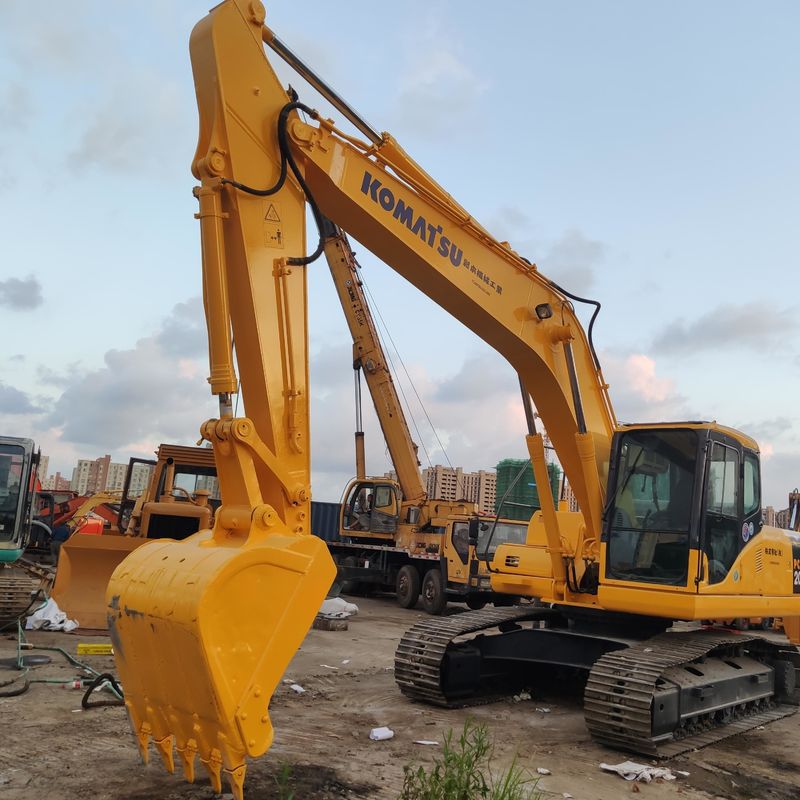Excavadora Komatsu PC200-7 de segunda mano de 20 toneladas Excavadora de tipo medio