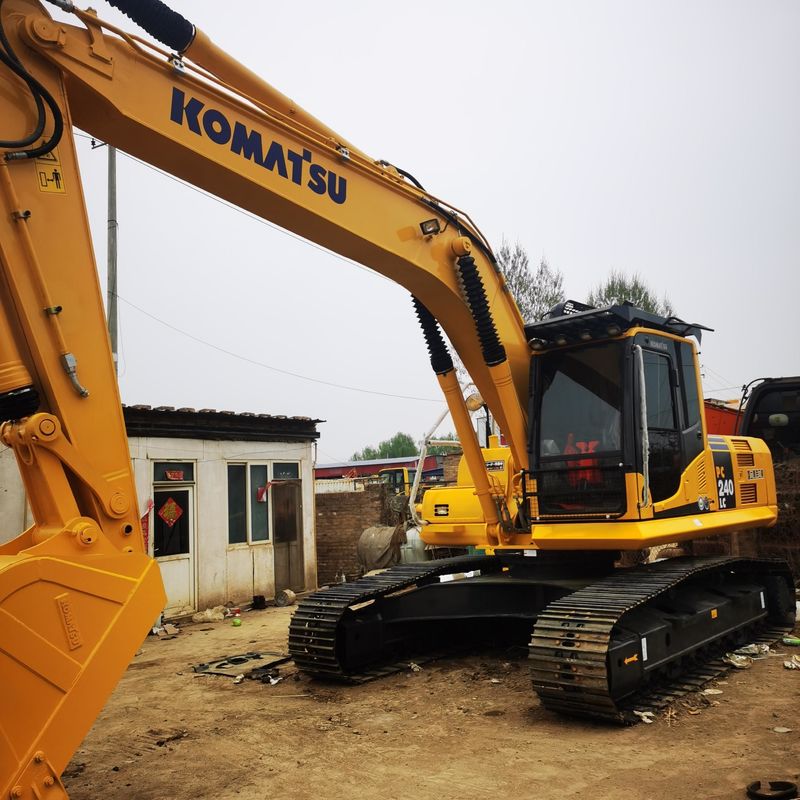 Excavadora Komatsu usada PC240LC de segunda mano de 24 toneladas Excavadora de tipo medio