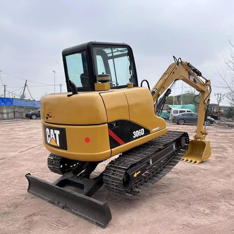 Excavadora usada Caterpillar CAT 306D de segunda mano 6ton Crawler Mini hecha en Japón
