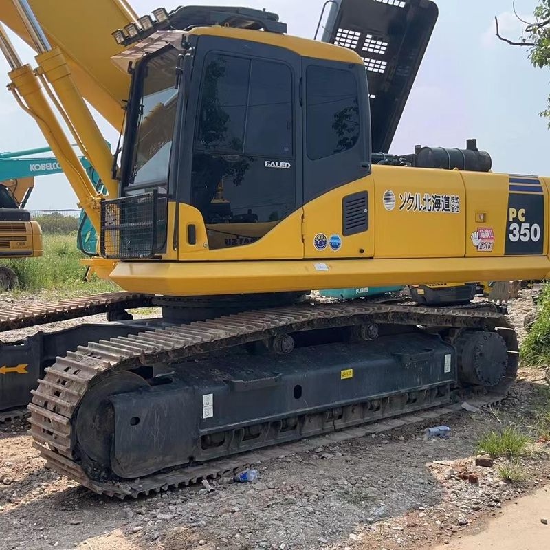 Excavadora Komatsu usada PC350-7 Excavadora usada de tipo grande de 35 toneladas a gran escala
