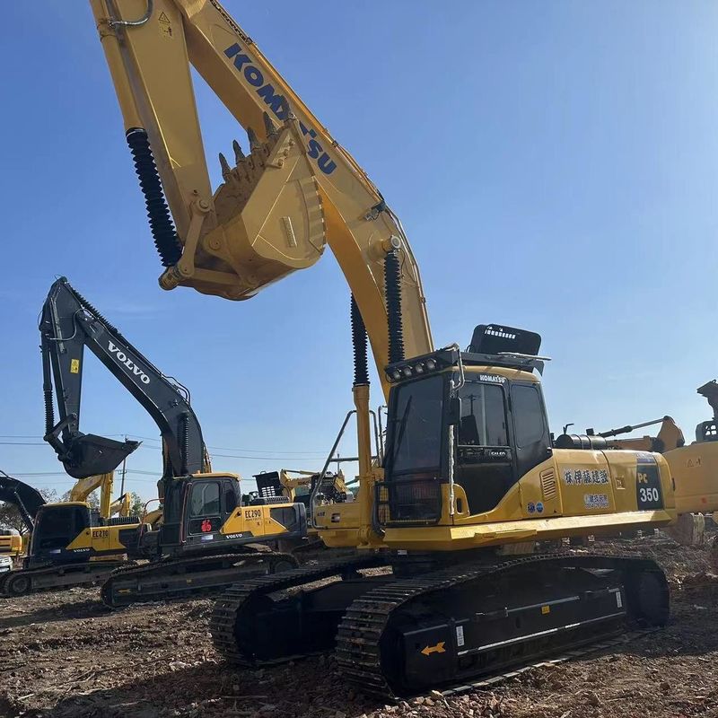 Excavadora Komatsu PC350-7 Usada de 35 toneladas Excavadora de tipo grande