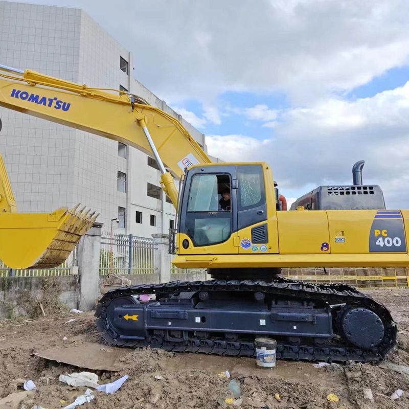 Excavadora Komatsu de segunda mano PC400-8 Usada excavadora de tipo grande de 40 toneladas