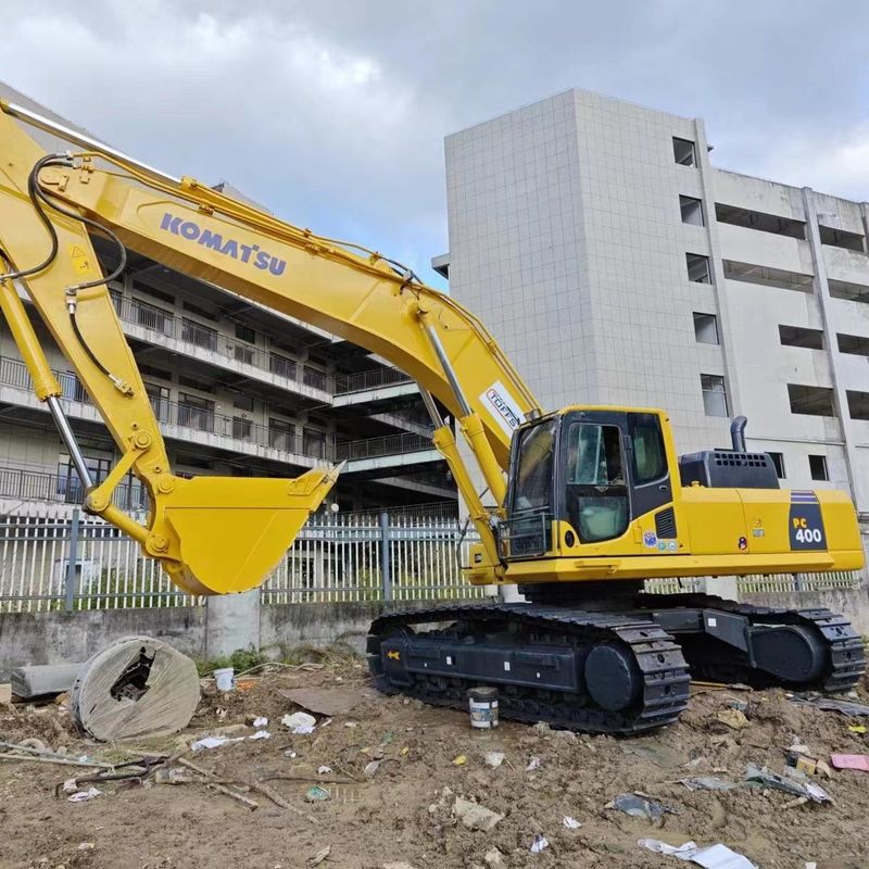 Excavadora Komatsu de segunda mano PC400-8 Usada excavadora de tipo grande de 40 toneladas