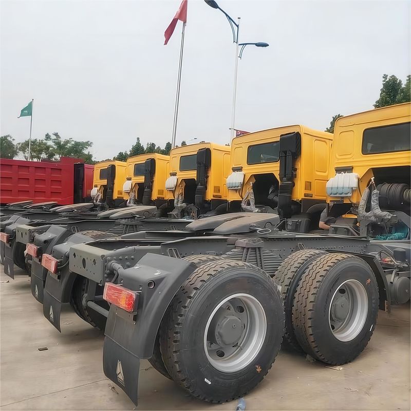 Tractor de remolque usado Howo Sinotruk 420 HP 6x4 para el transporte