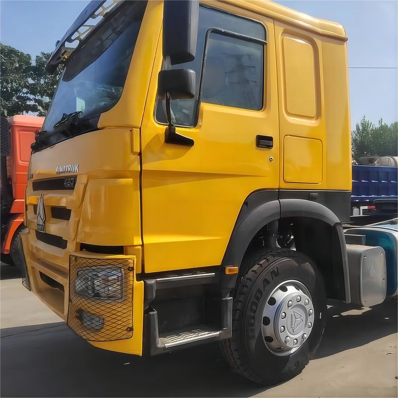 Tractor de remolque usado Howo Sinotruk 420 HP 6x4 para el transporte