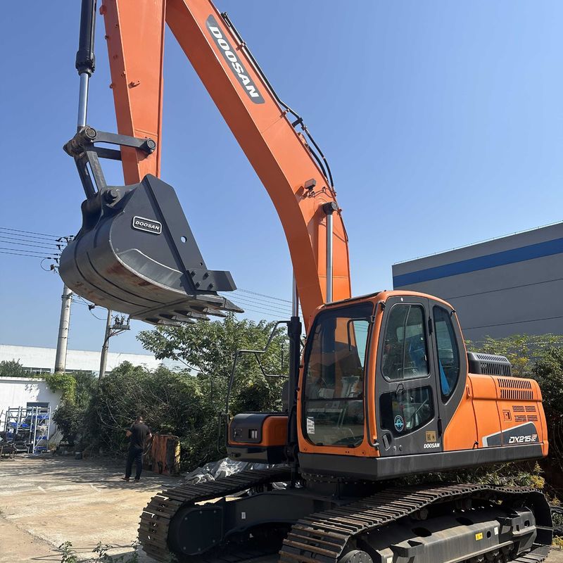 Excavadora Doosan Digger DX215-9ACE de segunda mano de 21.5 t de tipo medio