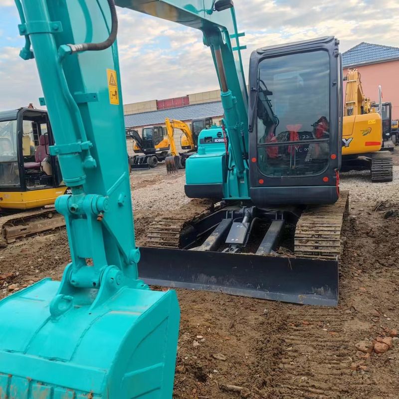 Excavadora mini-crawler de tipo pequeño de 7.5 toneladas de segunda mano