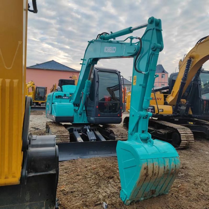 Excavadora mini-crawler de tipo pequeño de 7.5 toneladas de segunda mano