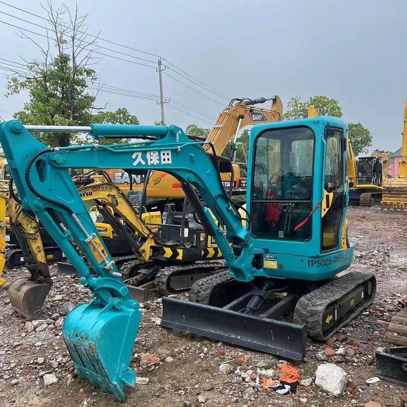 Excavadora mini de tipo pequeño Kubota Digger KX135 de segunda mano de 3,5 toneladas