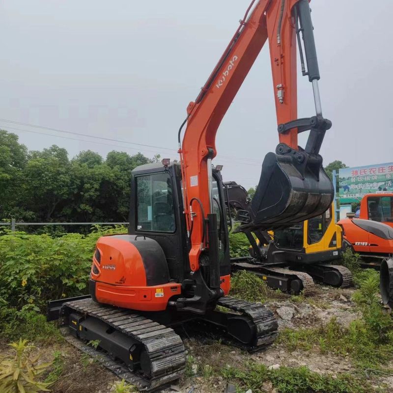 Excavadora mini de tipo pequeño Kubota Digger KX155 de segunda mano de 5,5 toneladas
