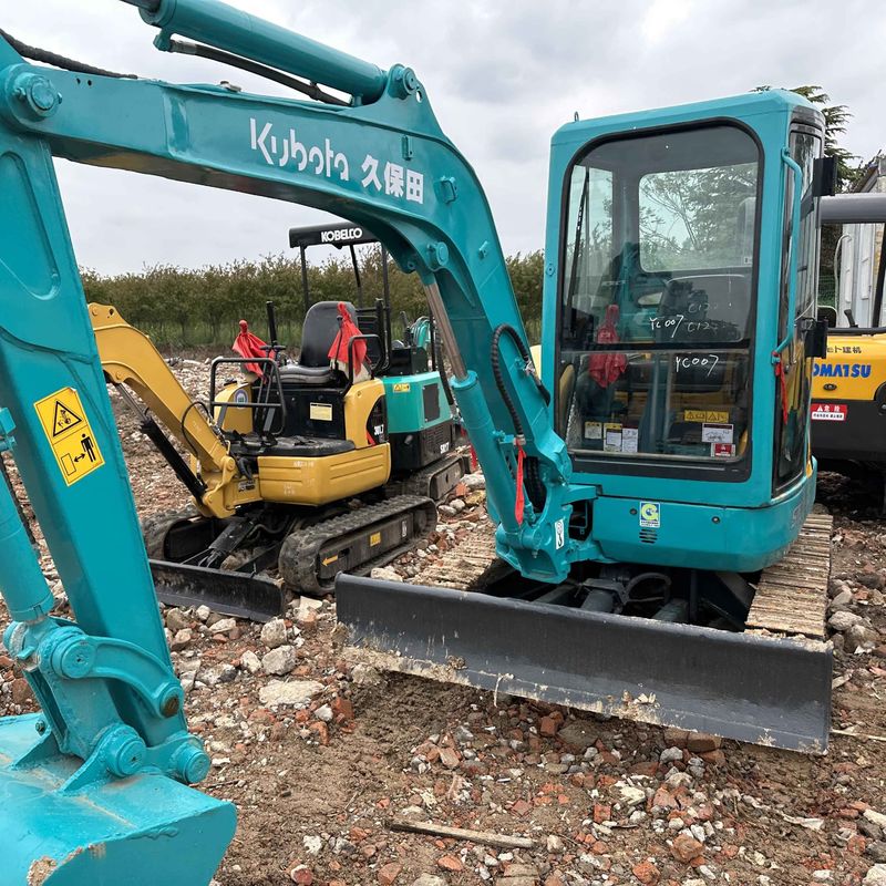 Excavadora mini de tipo pequeño de 3,5 toneladas de segunda mano Kubota Digger U35
