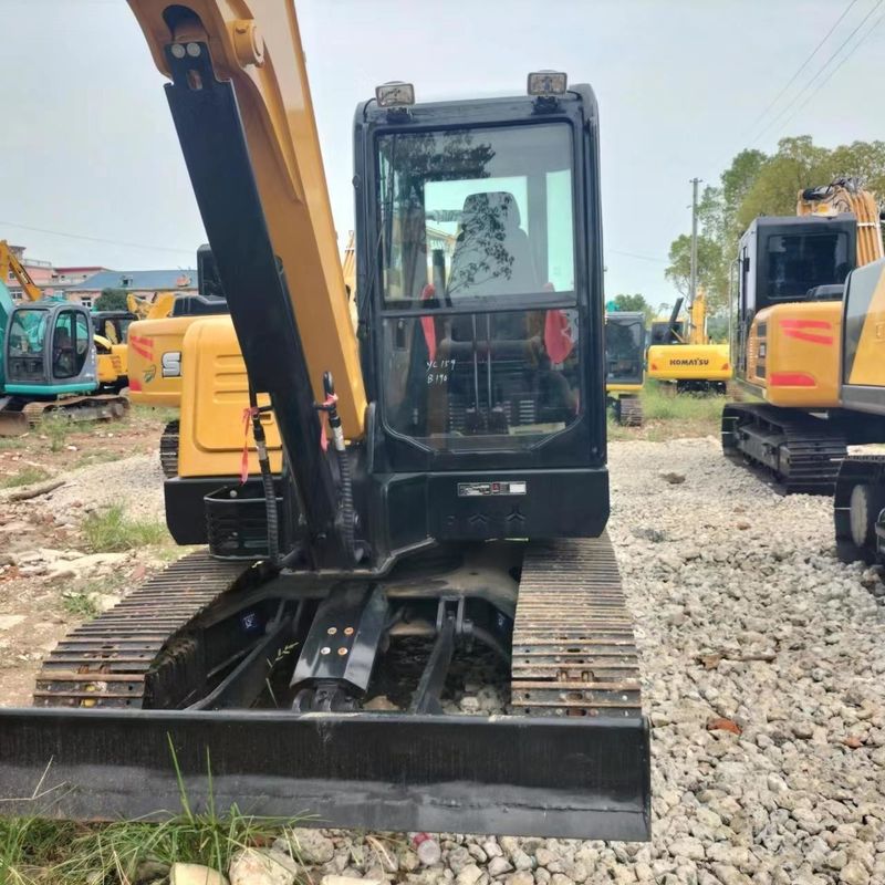 Excavadora de excavadora de tipo pequeño SANY Digger SY60 de segunda mano