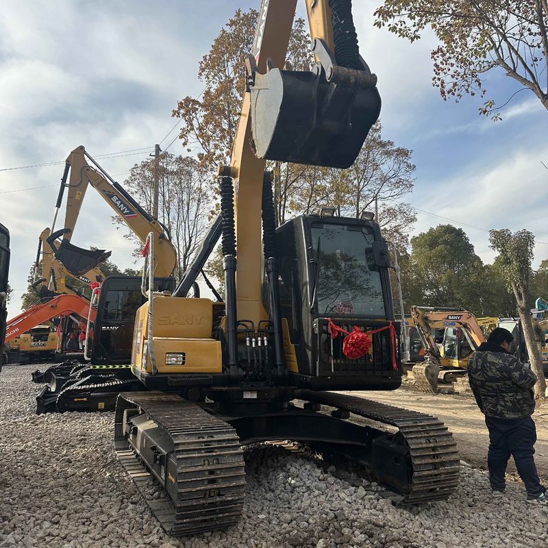 Usado SANY Digger SY135C de segunda mano 13.5 en excavadora de tipo pequeño Mini Crawler