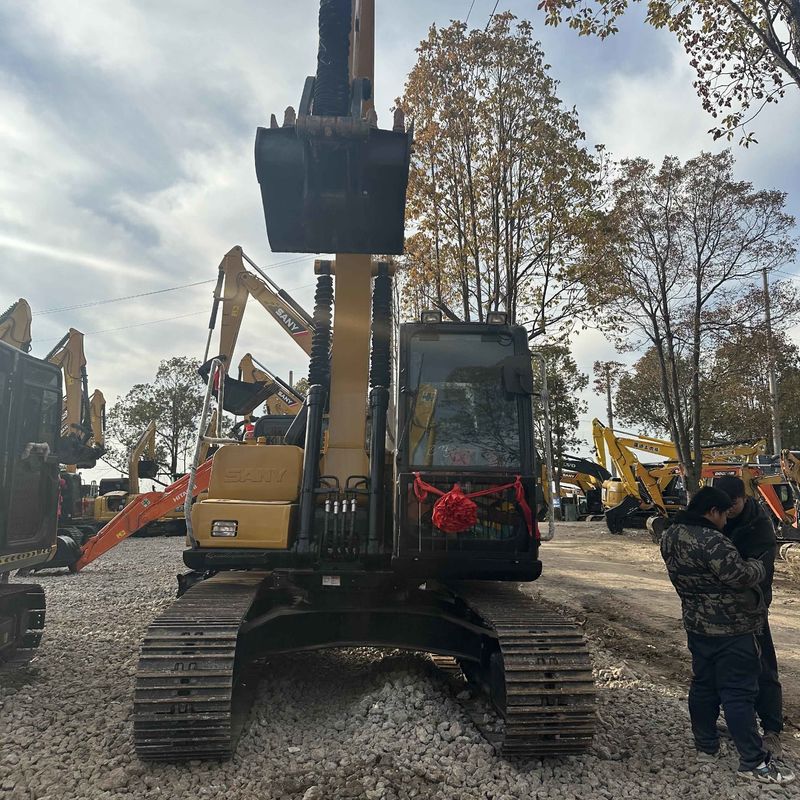 Usado SANY Digger SY135C de segunda mano 13.5 en excavadora de tipo pequeño Mini Crawler