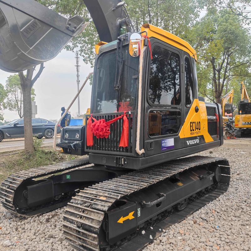 SANY Digger SY135C de segunda mano usado 13.5 en una mini excavadora de tipo pequeño