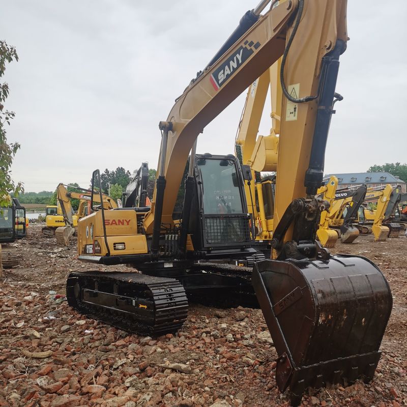 Usado SANY Digger SY155C de segunda mano 15.5 en excavadora de tipo pequeño