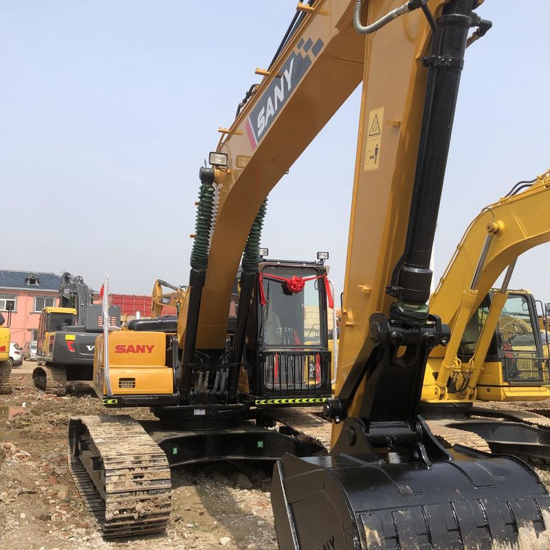 Usado SANY Digger SY215C de segunda mano 21.5 en excavadora de tipo medio