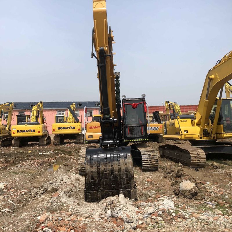 Usado SANY Digger SY215C de segunda mano 21.5 en excavadora de tipo medio