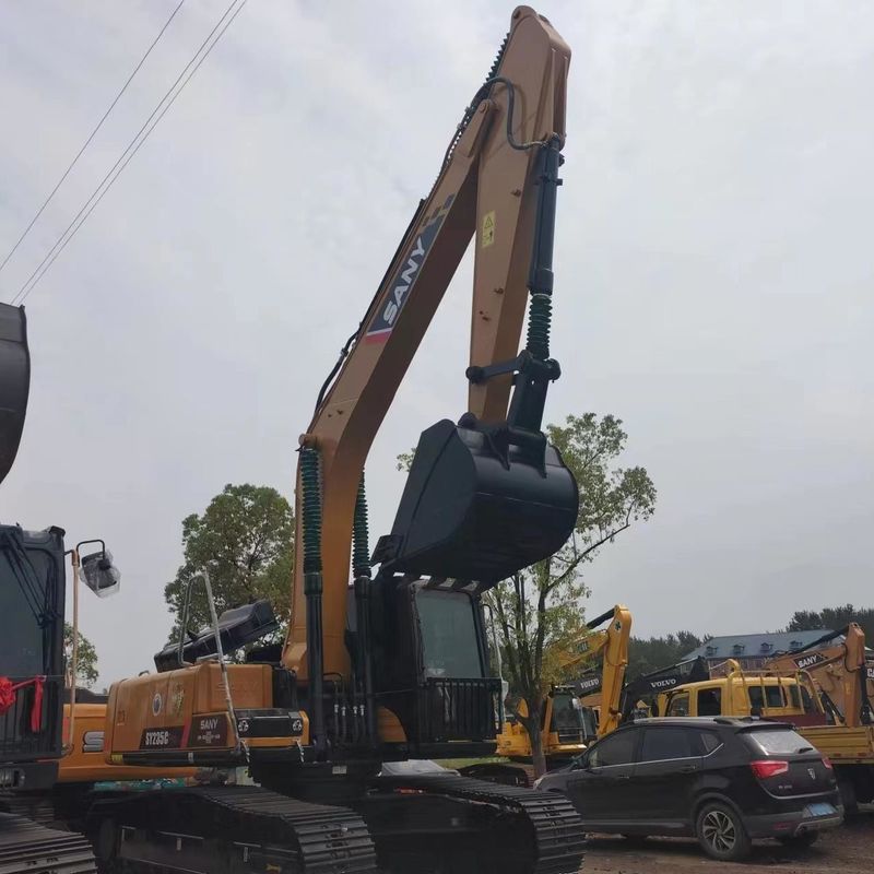 Usado SANY Digger SY235C de segunda mano 23.5 en una excavadora de tipo medio