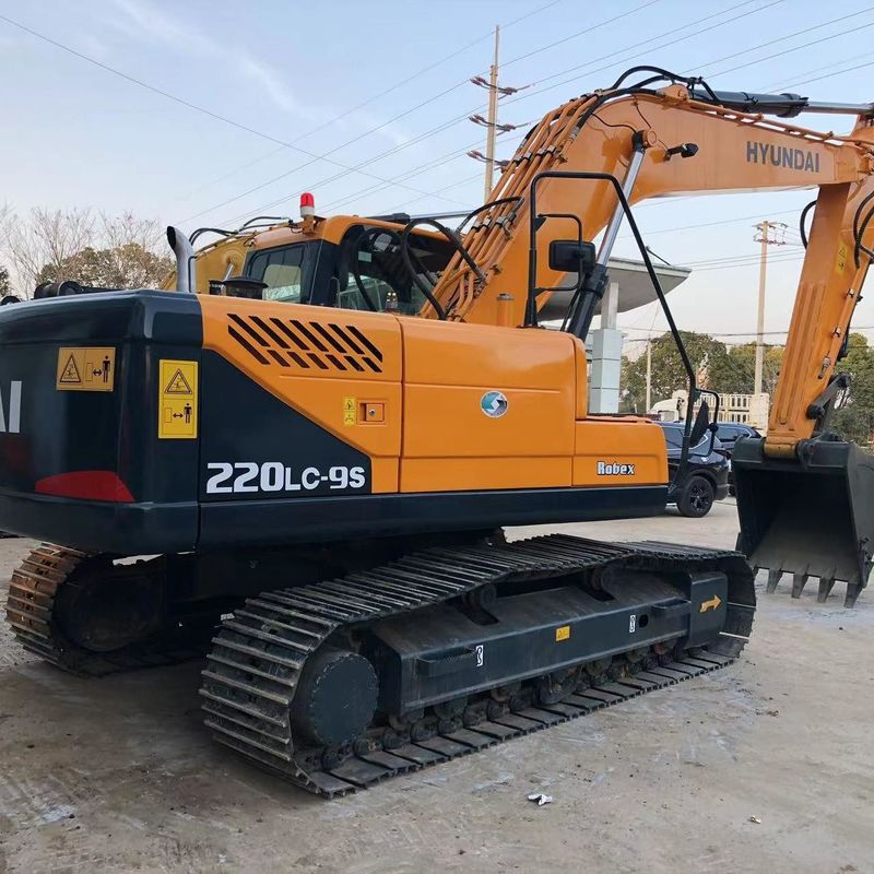 Hyundai Digger R220-9S de segunda mano de 22 toneladas Excavadora de tipo medio