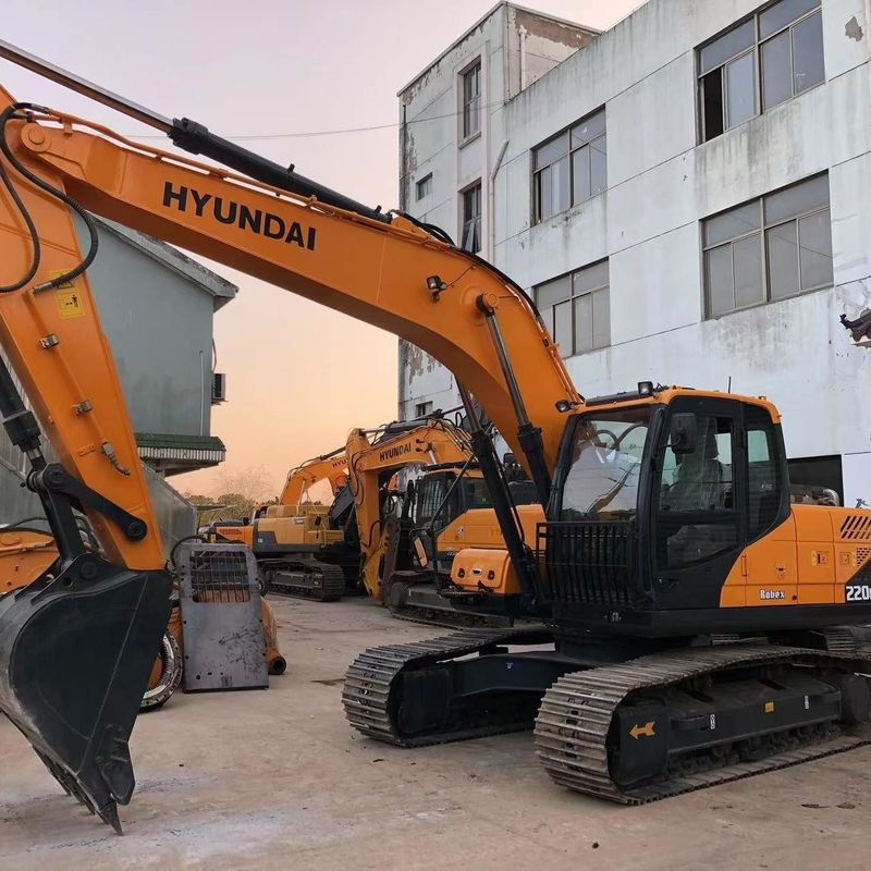Hyundai Digger R220-9S de segunda mano de 22 toneladas Excavadora de tipo medio