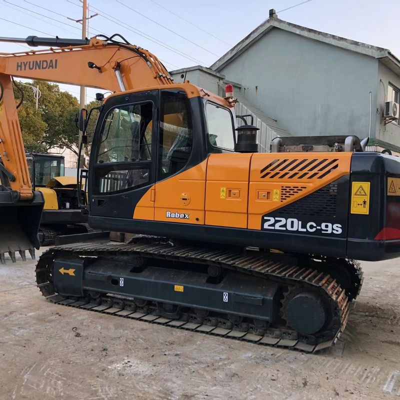 Hyundai Digger R220-9S de segunda mano de 22 toneladas Excavadora de tipo medio