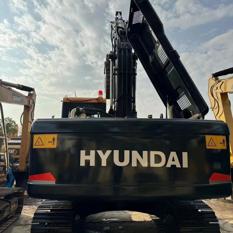 Excavadora Hyundai R220-9S de segunda mano Excavadora de tipo de rastreo de 22 toneladas de uso medio