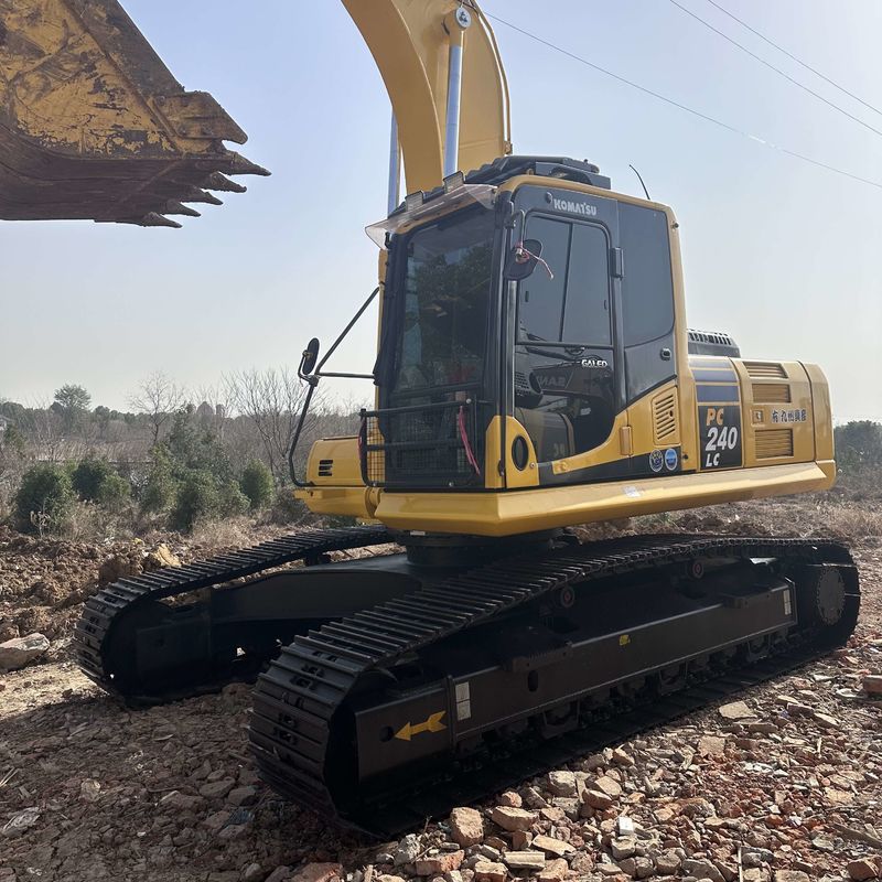Excavadora Komatsu de segunda mano PC240-8 Excavadora de tipo medio de 24 toneladas