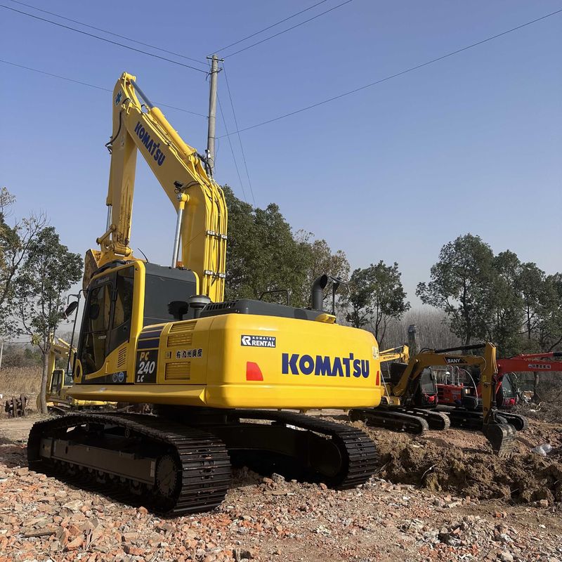 Excavadora Komatsu de segunda mano PC240-8 Excavadora de tipo medio de 24 toneladas