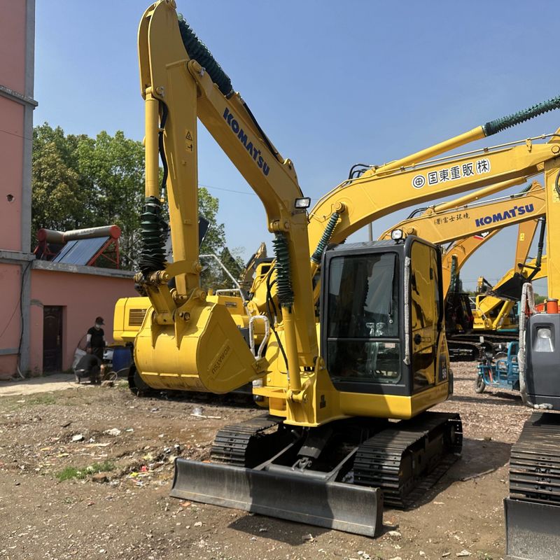 Excavadora Komatsu usada PC56-7 de segunda mano de 5,3 toneladas Mini Excavadora de tipo pequeño