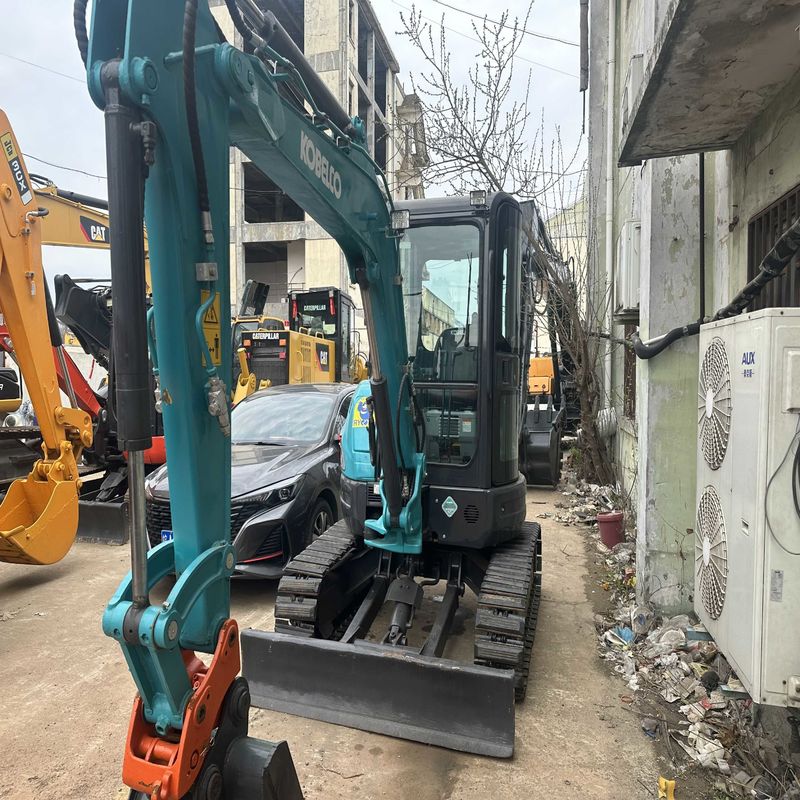 Excavadora mini de tipo pequeño de 3,5 toneladas de segunda mano