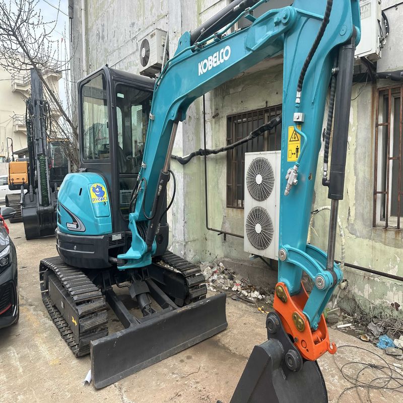 Excavadora mini de tipo pequeño de 3,5 toneladas de segunda mano
