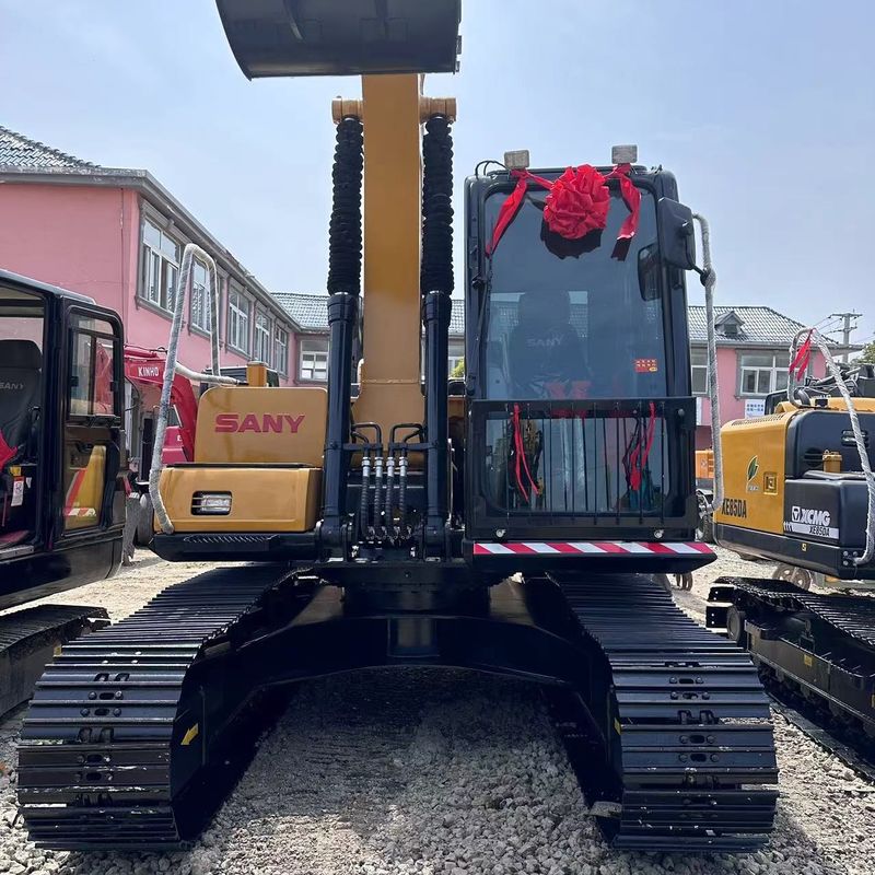 Usado SANY Digger SY155C de segunda mano 15.5 en excavadora de tipo medio