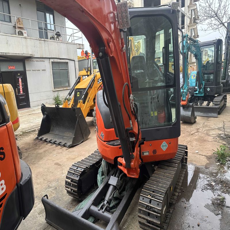 Excavadora de segunda mano Kubota Digger U35 Excavadora mini de tipo pequeño de 3,5 toneladas usada