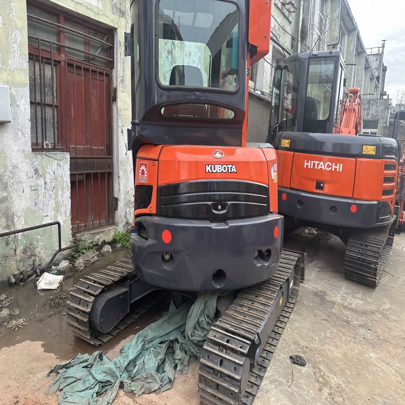 Excavadora de segunda mano Kubota Digger U35 Excavadora mini de tipo pequeño de 3,5 toneladas usada