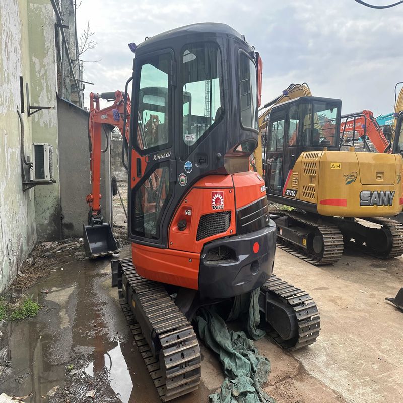 Excavadora de segunda mano Kubota Digger U35 Excavadora mini de tipo pequeño de 3,5 toneladas usada