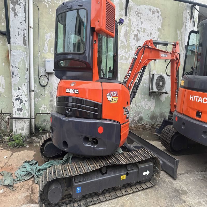 Excavadora de segunda mano Kubota Digger U35 Excavadora mini de tipo pequeño de 3,5 toneladas usada