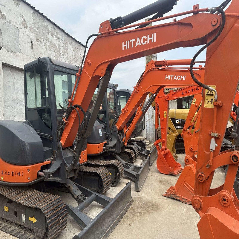Excavadora de 5 toneladas Mini Hitachi ZX50U 29.8kw con un cubo de 0.17m3