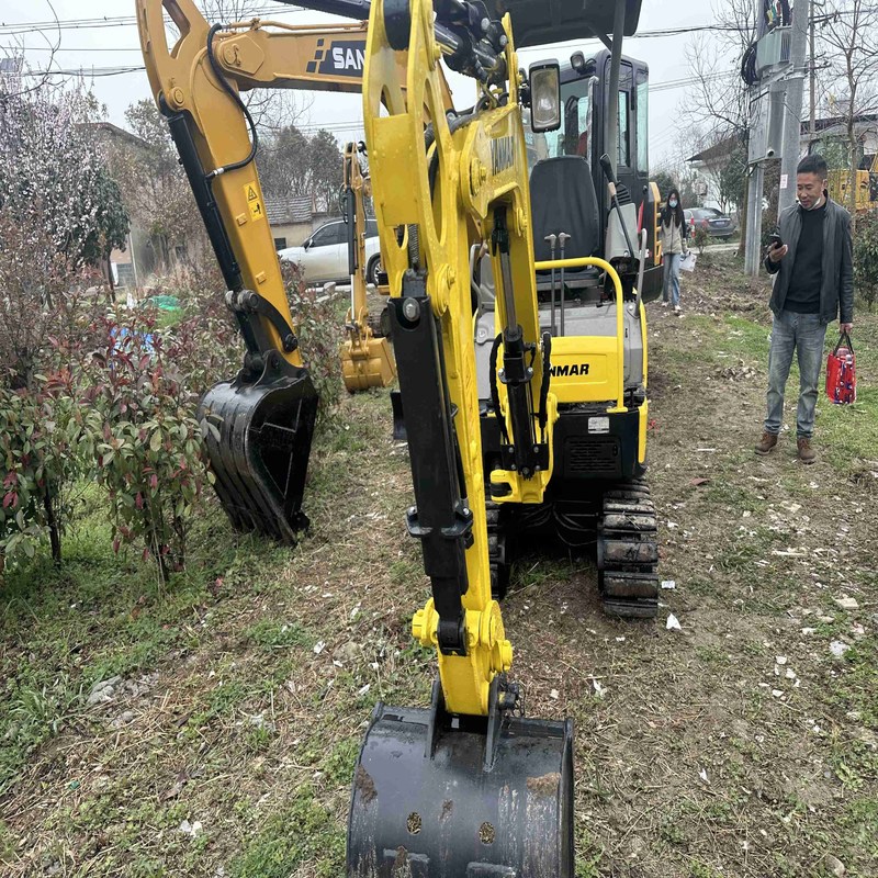 Comerciante original usado 1.7ton 10.1kw de la maquinaria de Yanmar VIO17 del mini excavador