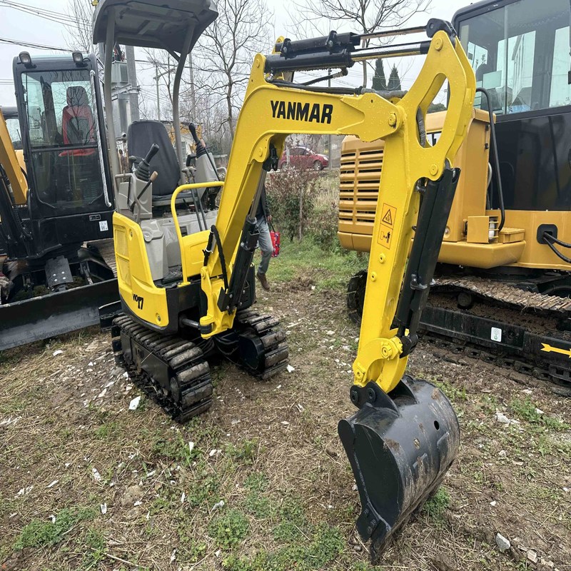 Comerciante original usado 1.7ton 10.1kw de la maquinaria de Yanmar VIO17 del mini excavador