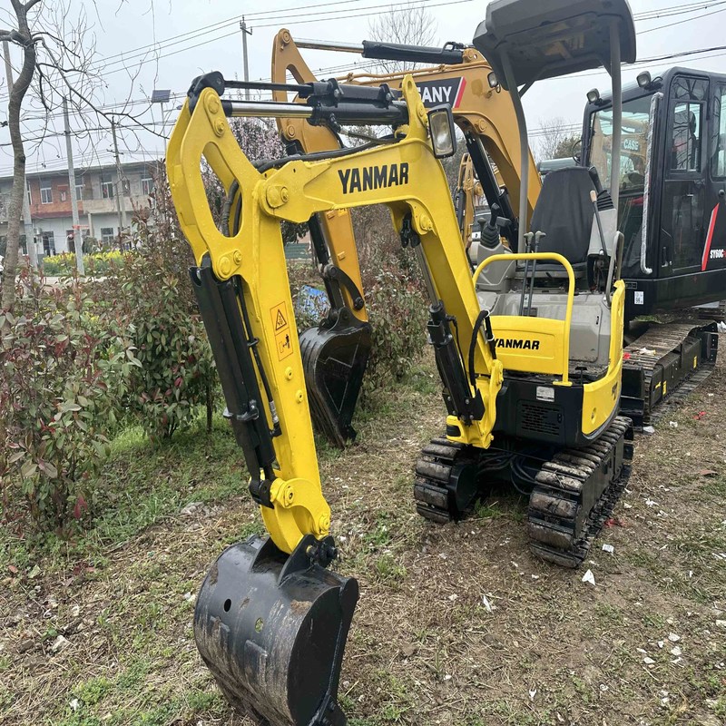 Comerciante original usado 1.7ton 10.1kw de la maquinaria de Yanmar VIO17 del mini excavador