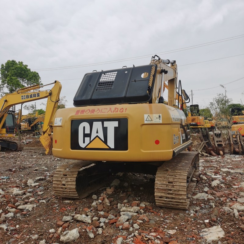 Excavadora antigua CAT 323DL Excavadoras de segunda mano de 23 toneladas 110kw con cubo de 1,2m3